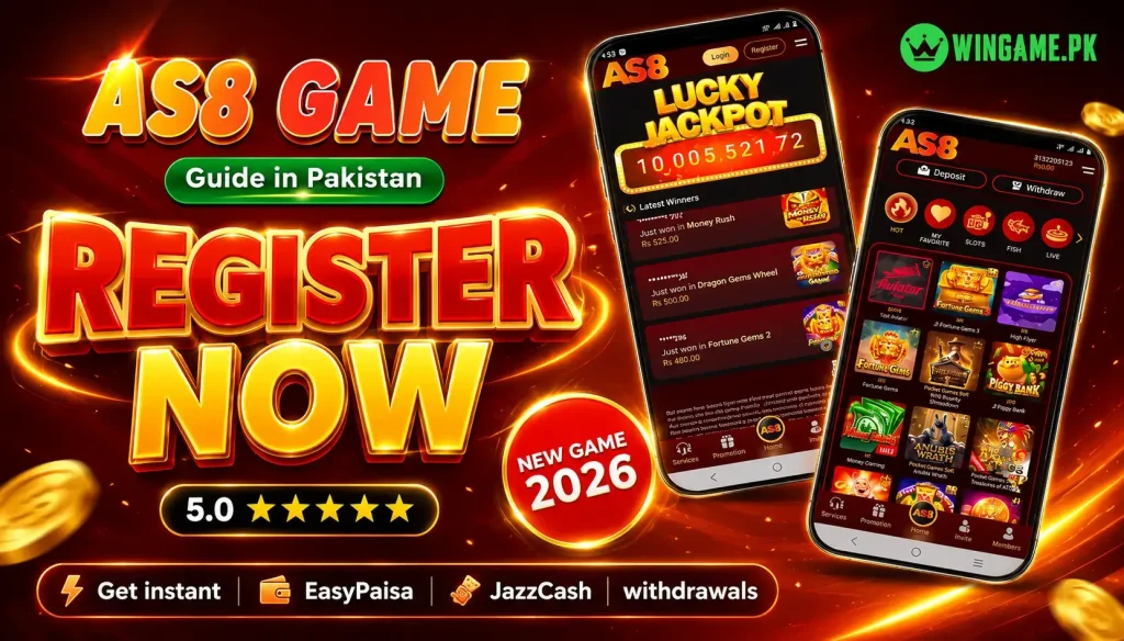 AS8 Game APK Android interface