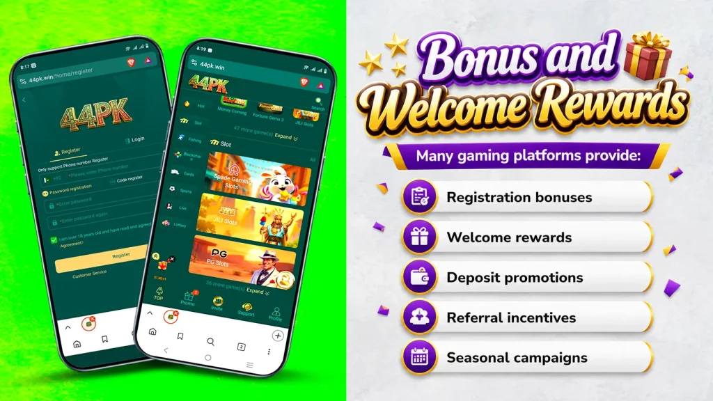 44pk game bonus rewards