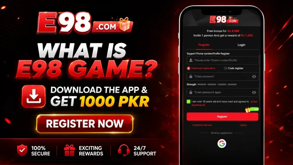 E98 Game Guide for download and register