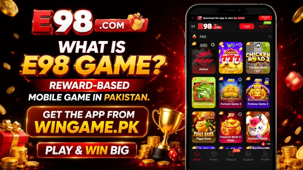 E98 Game Rewards Bonus Earning Guide