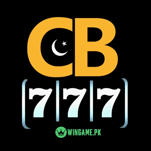 CB777 Game Pakistan logo with 777 casino-style design on black background.