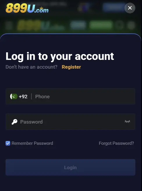 899U Game Download APK (New Version Real Game) 899u login your account-register
