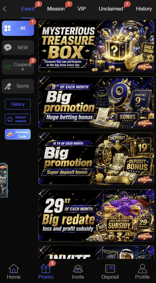 688Win Game APK Download New online App 2026 Offers 688win game